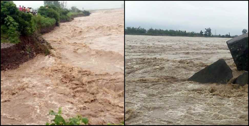 Uttarakhand rain: Uttarakhand Ganga at the danger mark