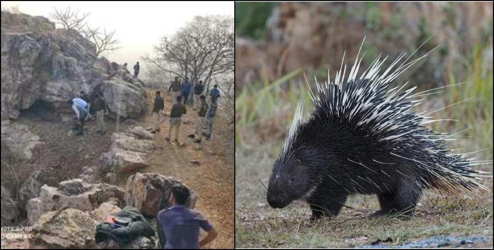 Bageshwar porcupine Cave: dead body found in porcupine cave in Bageshwar
