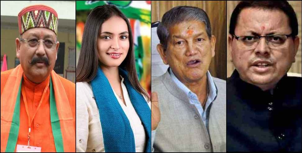 uttarakhand assembly election vip seat list: 15 VIP seat result of Uttarakhand assembly elections