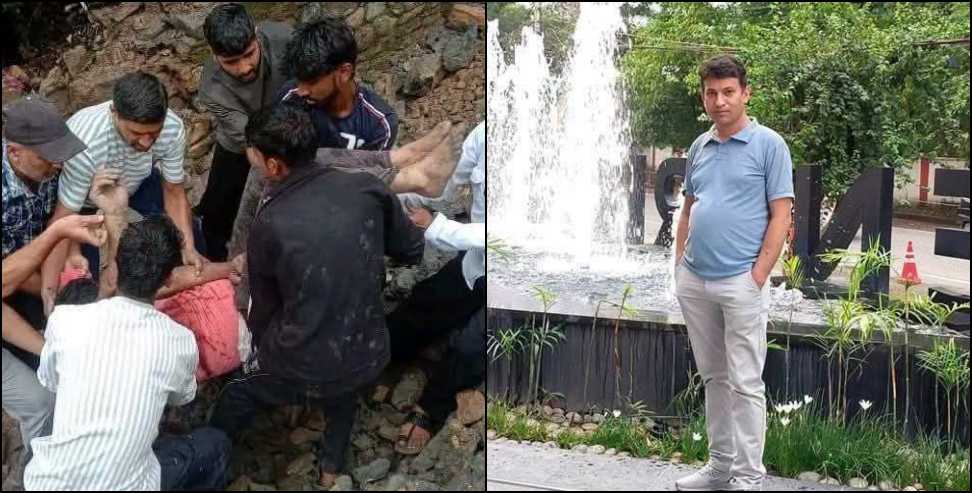 Tragic accident in Chamoli: Chamoli Doctor Dies in Wall Collapse Accident