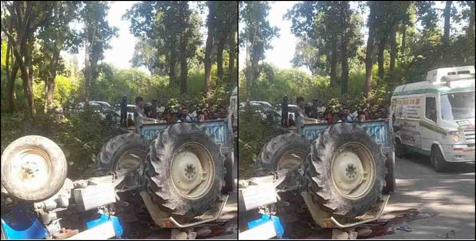 dehradun tractor trolley hadsa: tractor trolley hadsa devendra kumar death in dehradun
