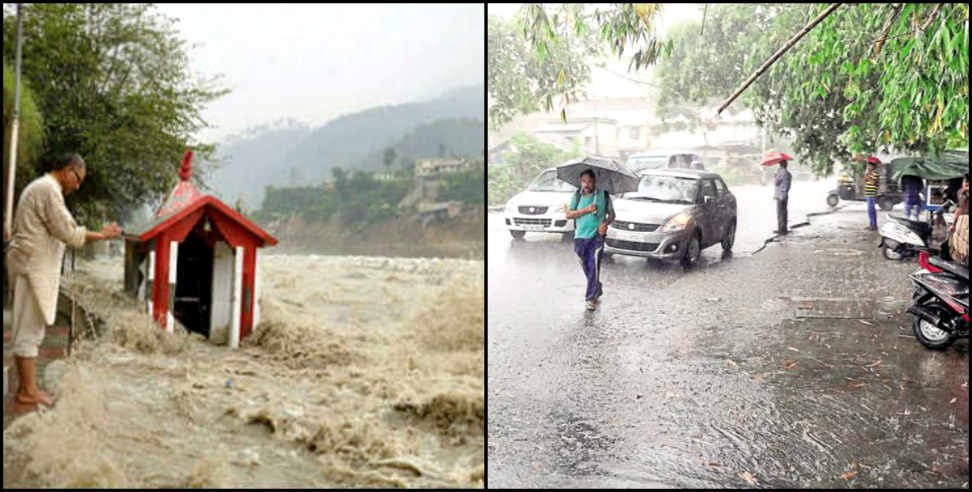 उत्तराखंड न्यूज: rain alert in uttarakhand seven districts
