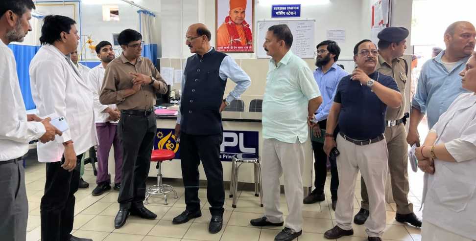 Subodh Uniyal hospital inspection: Haridwar Hospital Faces Minister Anger Over Poor Cleanliness