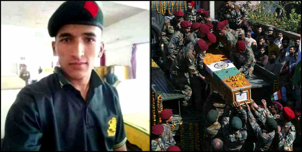 उत्तराखंड: jawan devendra singh sambhal died in training