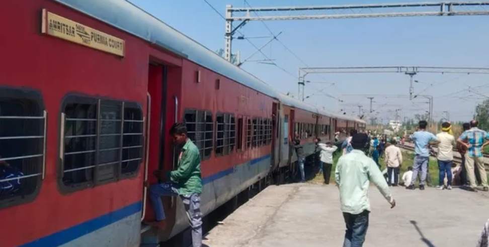 Train Halted for 3 Hours After Technical Fault at Laksar Station