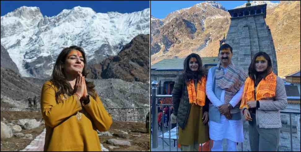 Raveena Tandon Badrinath: Raveena Tandon in Badrinath Kedarnath