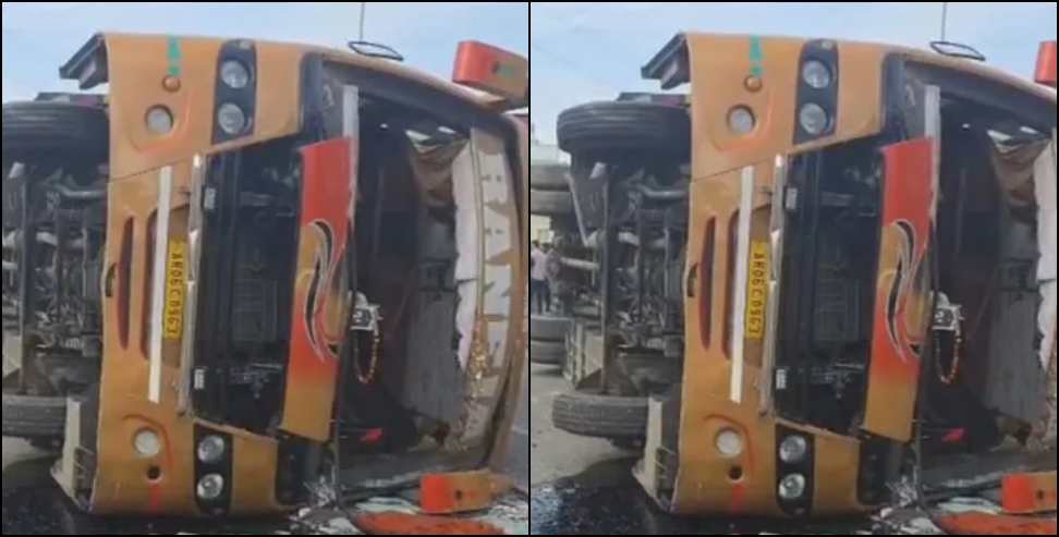 Haridwar Bus Accident: Rajasthan Pilgrim Killed 16 Injured in Haridwar Bus Accident