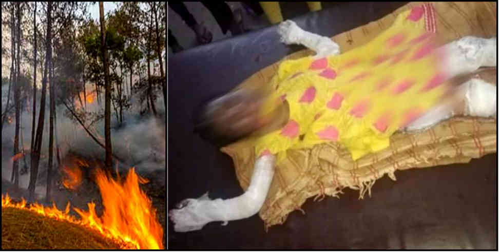 उत्तराखंड: FIRE IN JUNGLE IN UTTARAKHAND