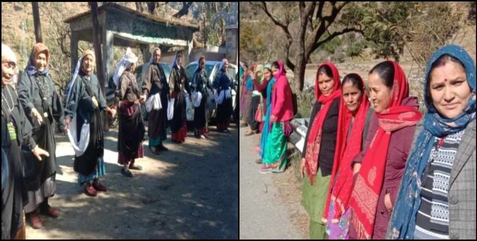 Chamoli News. Chamoli Road News: 19 km long human chain in Chamoli