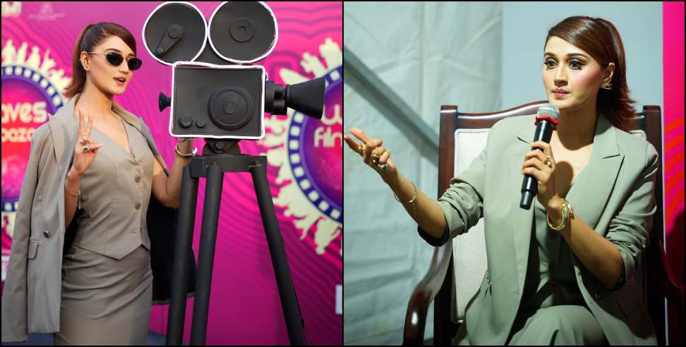 Aarushi Nishank attended the 55th IFFI
