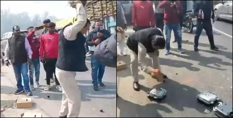 MLA Tilakraj Behad: MLA Tilak Raj Behad clash with smart meter team