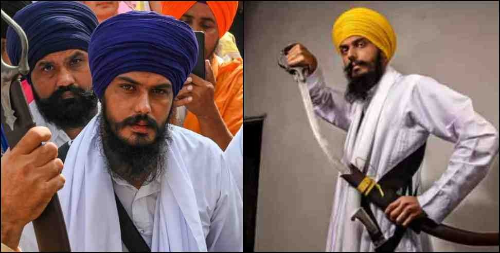 Uttarakhand udham singh nagar amritpal singh : Amritpal may be hiding in Uttarakhand