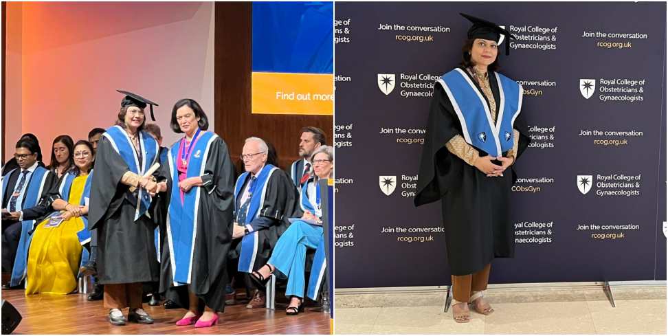RCOG Fellowship Honor: Dr Sumita Received RCOG Fellowship Honor in Oman