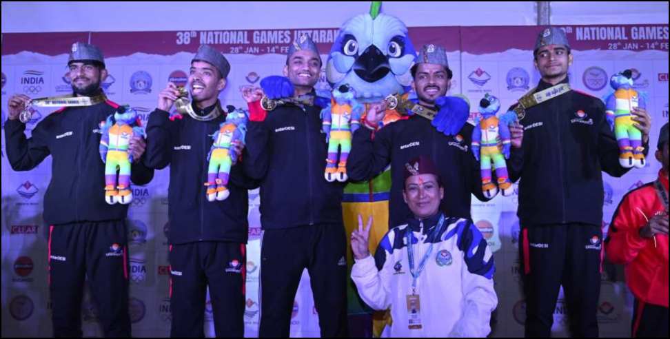 Uttarakhand got third gold: National Games Uttarakhand got gold in yoga competition