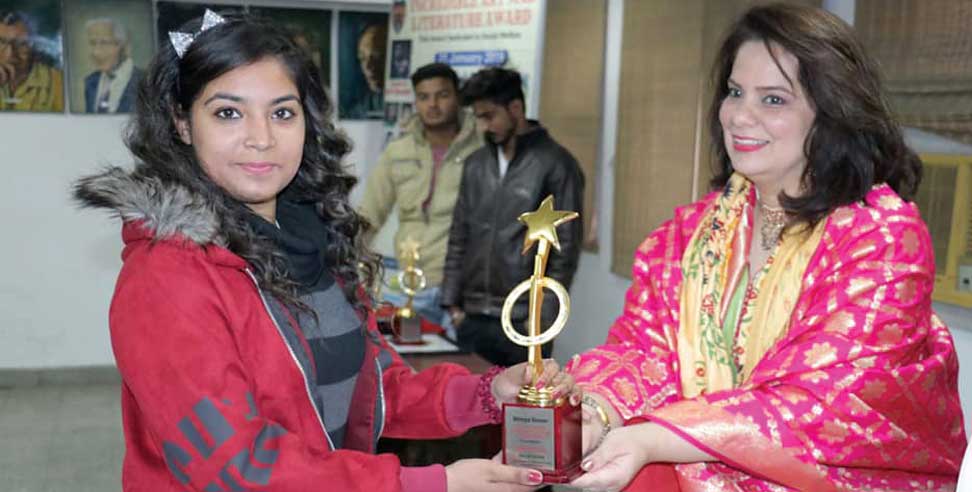 श्रेया ग्रोवर: Shreya Grover of Dehradun wins Incredible Art Award 2019