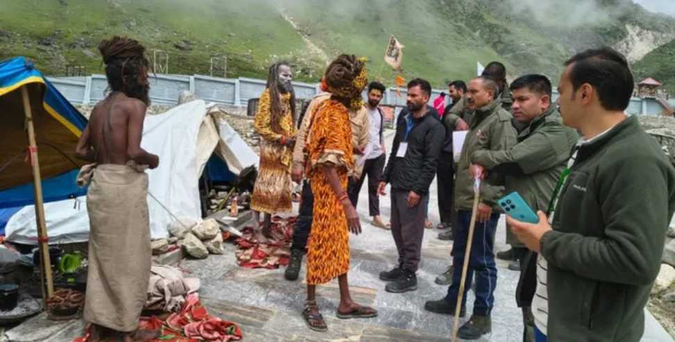 Kedarnath News: Action taken against 15 sadhus in Kedarnath under Operation Kalnemi