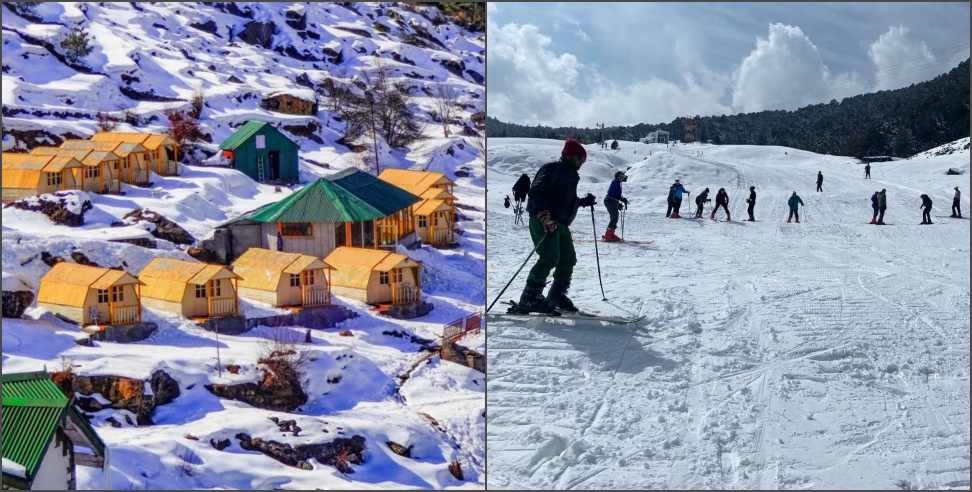 There may be snowfall in Auli on New Year