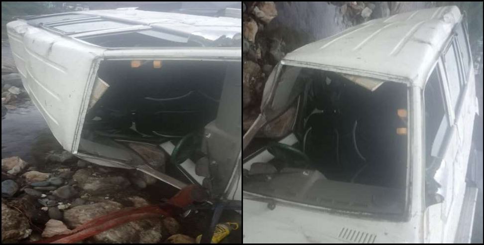 Chamoli News: Tata Sumo crashes in Chamoli district