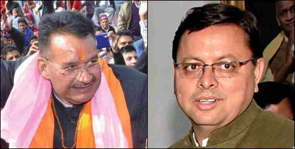 pushkar singh dhami cm uttarakhand: Ganesh Joshi demands Pushkar Singh Dhami to be made CM