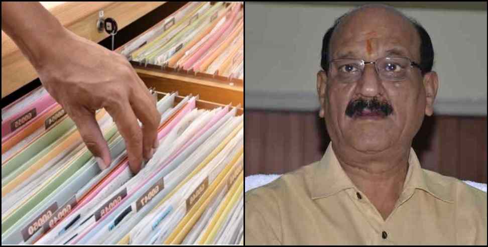 Subodh Uniyal Corrupt Officer File: Forest Minister Subodh Uniyal asked for the files of corrupt officers