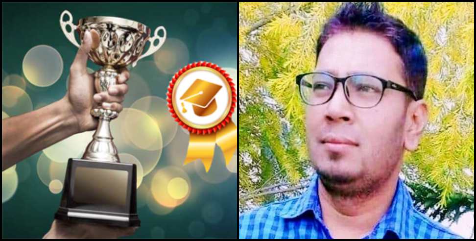Dr rakesh negi: Indian glory award for Dr rakesh negi