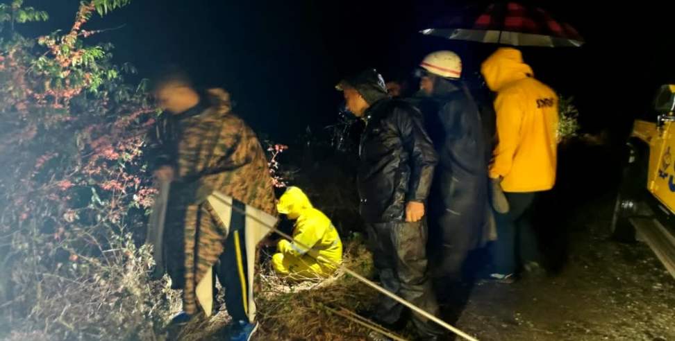 Dehradun Road Accident: Thar Falls into Gorge Near Shikhar Fall in Dehradun