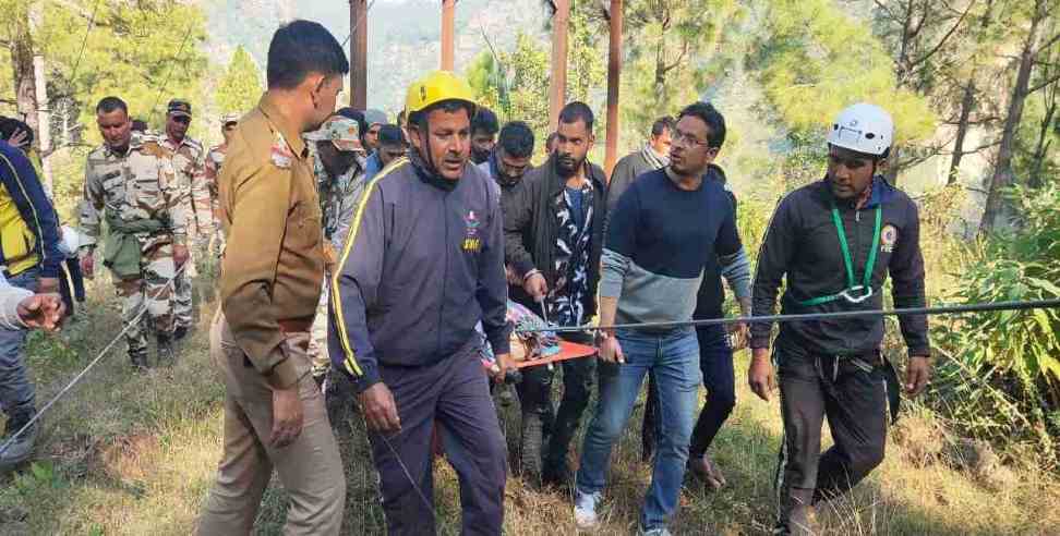 Pithoragarh Gurna Car in Ditch: Two brothers died when car fell into a ditch in Pithoragarh