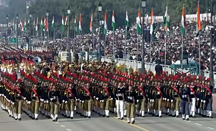 Anjali Rawat in Republic Day Kartavya Path parade