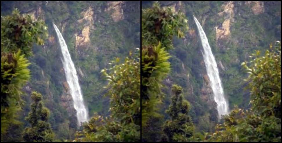Pithoragarh News: Jellum Waterfall Talla Johar Pithoragarh
