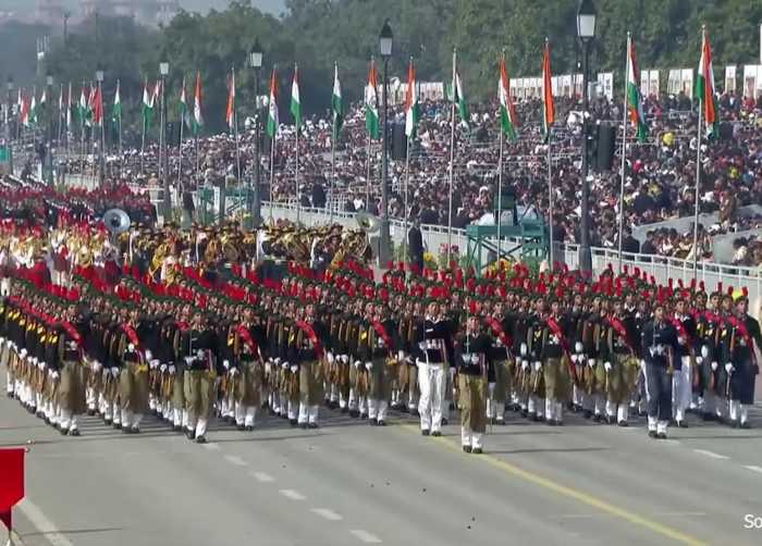 Mansi Vishwakarma lead NCC women contingent Republic Day parade