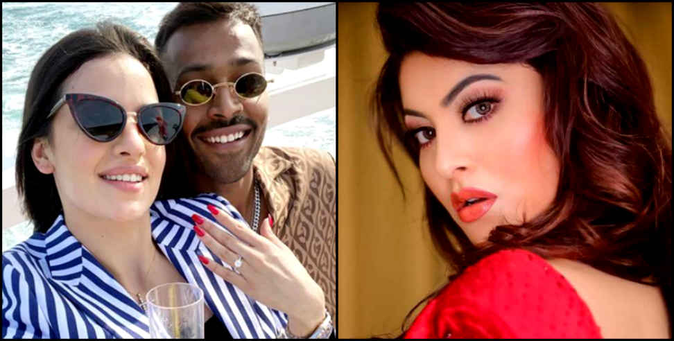 हार्दिक की सगाई: Urvashi rautela reaction on hardik pandya engagement