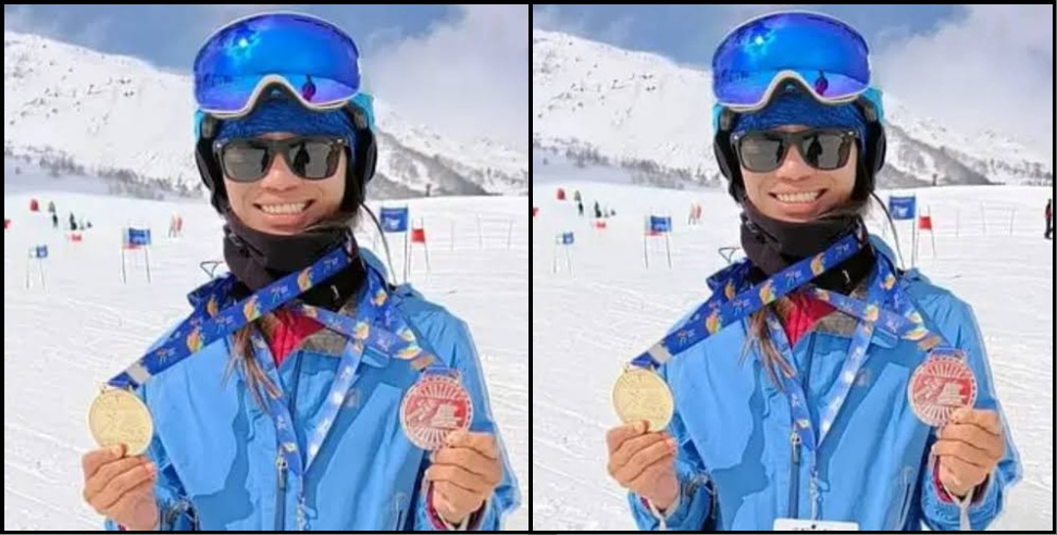 Maneka Gunjyal : Maneka Gunjyal Won Silver And Gold Medal In Khelo India