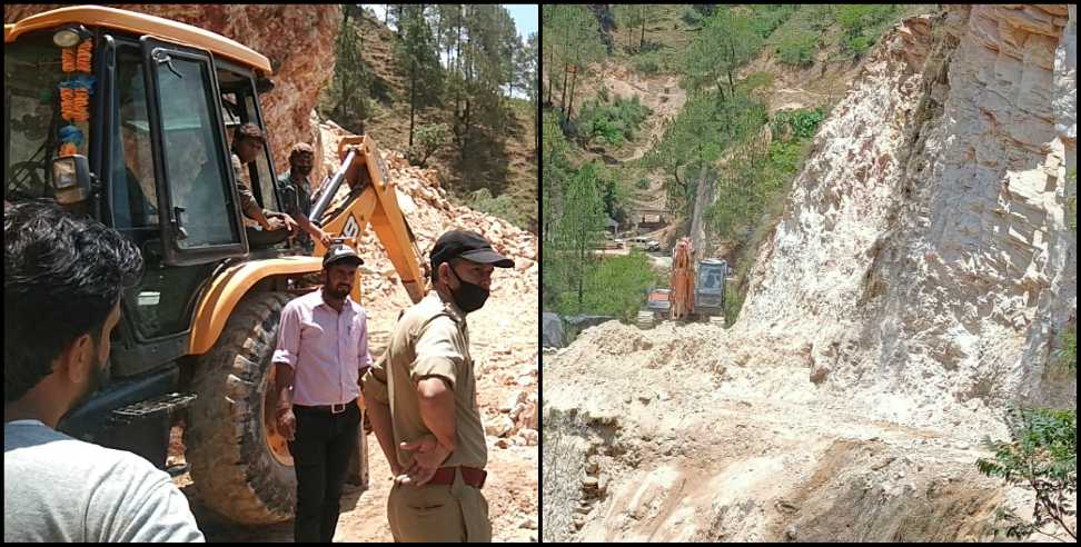 Chamoli News: 1 killed and 1 injured due to rock fall in Chamoli district