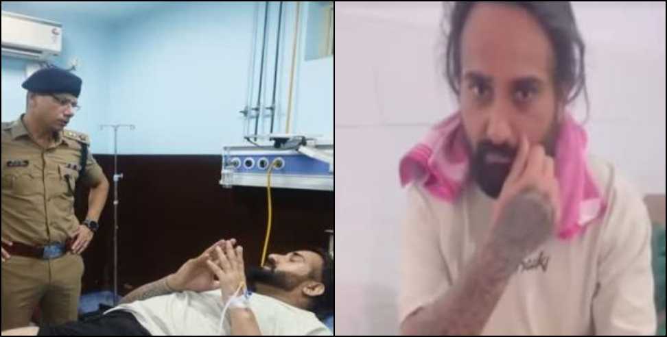 uproar over viral photo: uproar over viral photo of accused Gagan Ratanpuriya