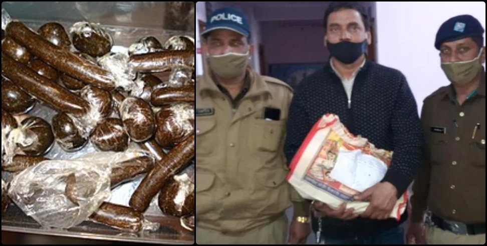 Haldwani News: Smack smuggler arrested in Haldwani