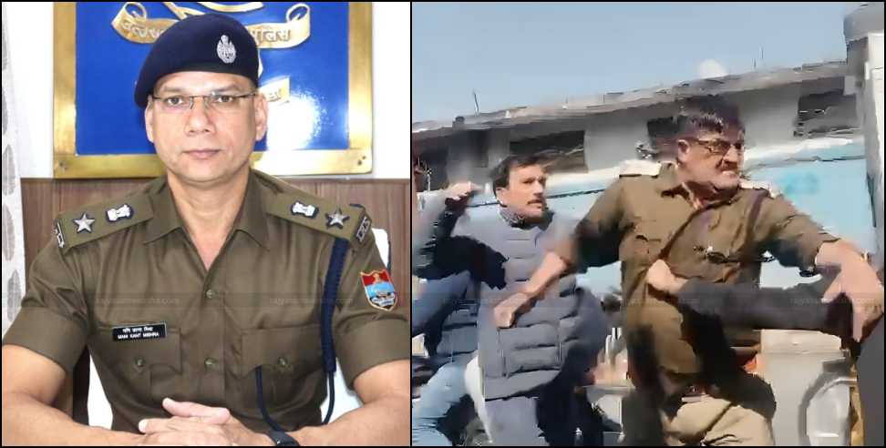 BJP leader arrested: BJP leader arrested for beating a uniformed police inspector