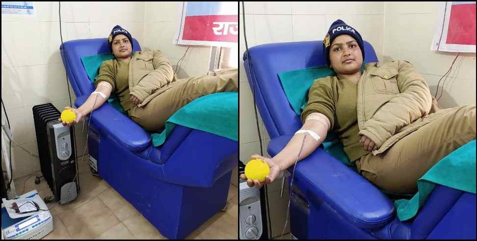 Champawat Roshan Nisha: Roshan Nisha saved a woman life by donating blood in Lohaghat