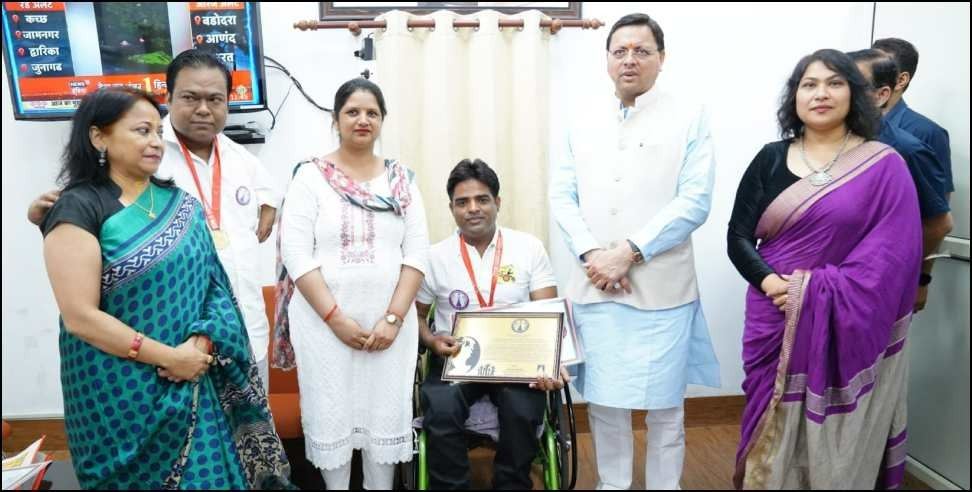 Uttarakhand Digvijay Singh World Record: Haridwar disabled Digvijay Singh made motor sports world record