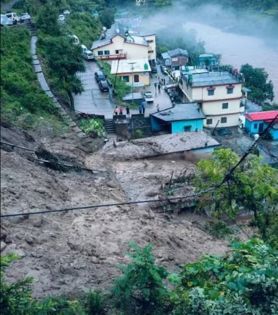 Cloudburst causes devastation in Tharali, Chamoli