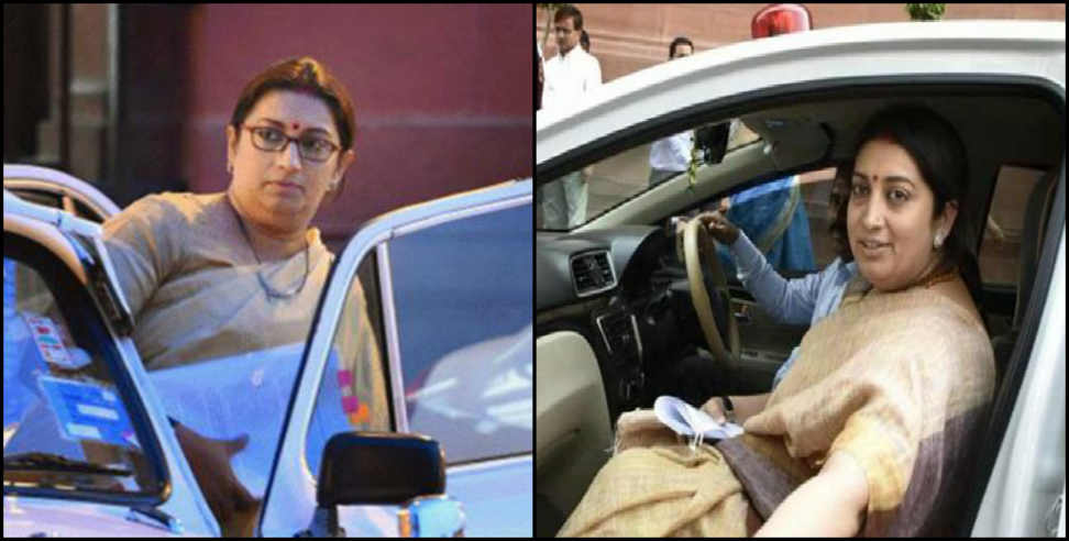 roorkie iit: union minister smriti irani in roorkie