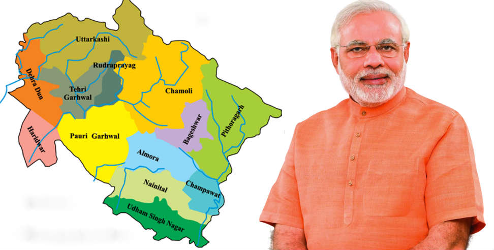 उत्तराखंड: Pm modi to visit uttarakhand