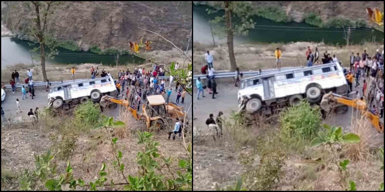 Haldwani News: Roadways Bus Accident in Haldwani