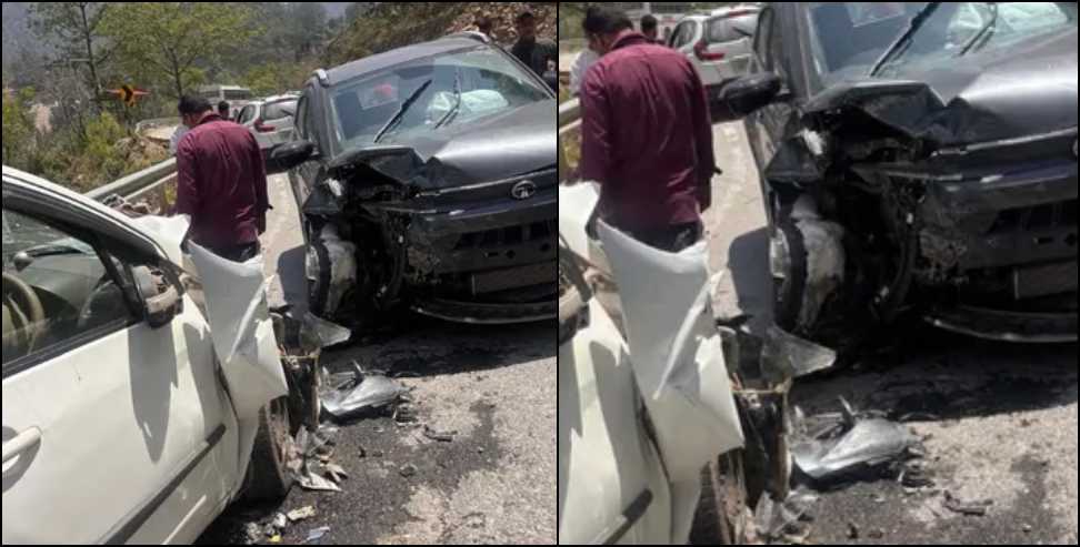 Badrinath highway accident: Eight Injured After Two Cars Collide on Badrinath Highway