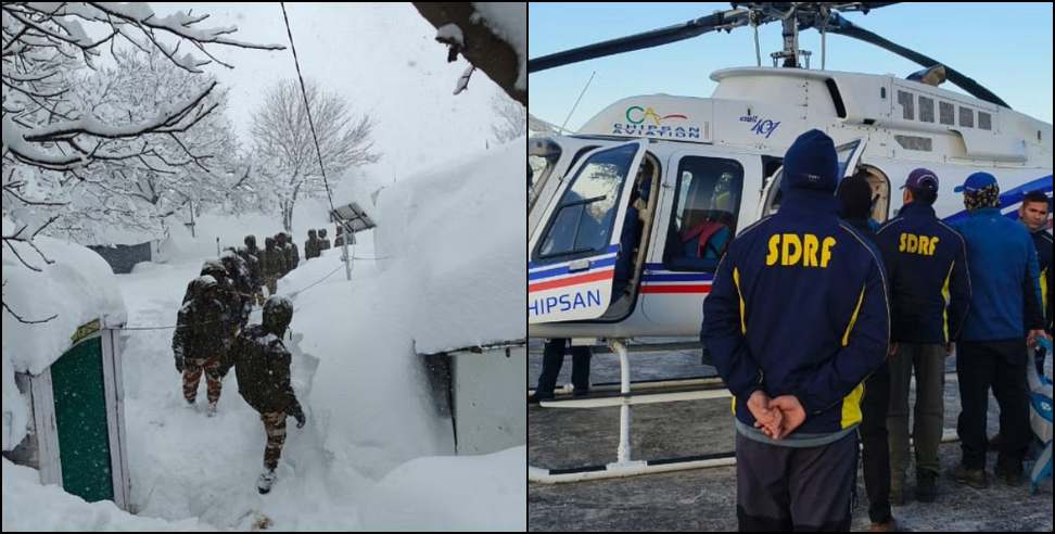 Chamoli avalanche: Rescue of 5 workers continues in Chamoli avalanche