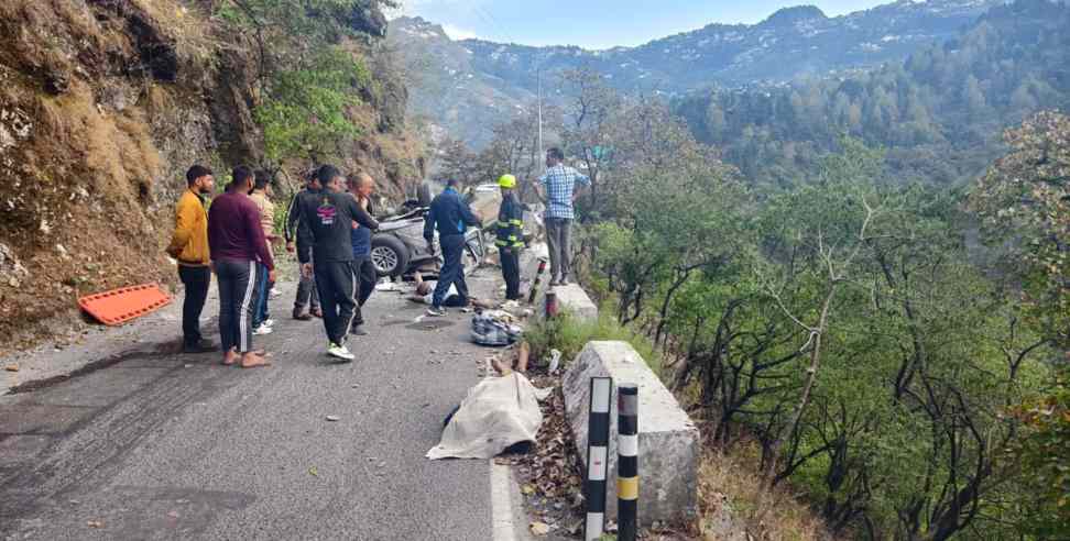 Road Accident In Mussoorie: Road Accident In Mussoorie Three Died And Three Injured