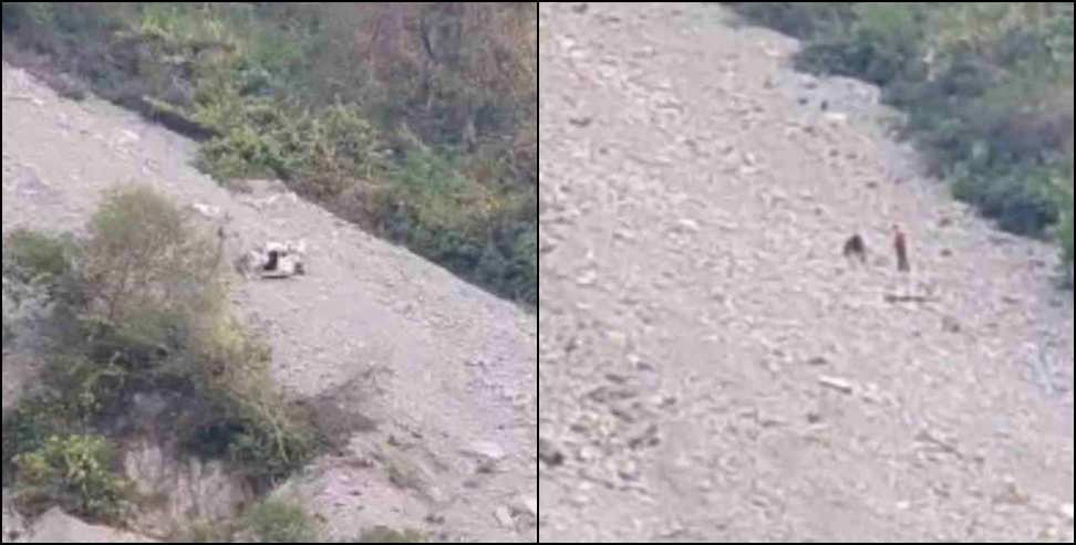 Badrinath highway accident: Car Falls into Gorge Near Totaghati on Badrinath Highway