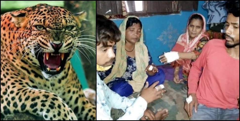 Almora News: Leopard attacks Villagers in Bhikiyasain