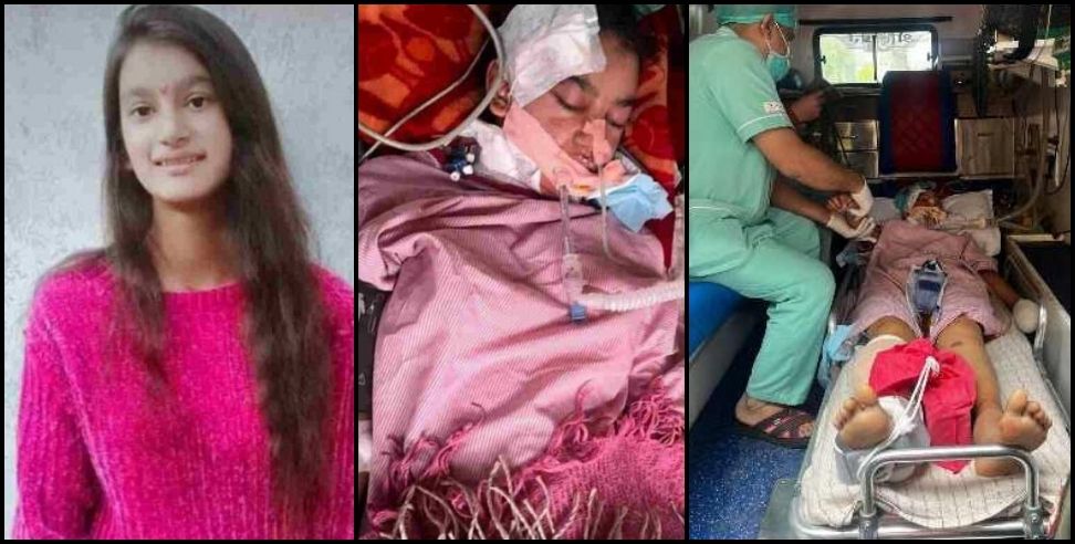 Uttarakhand s daughter Manisha is fighting the battle of life in the hospital