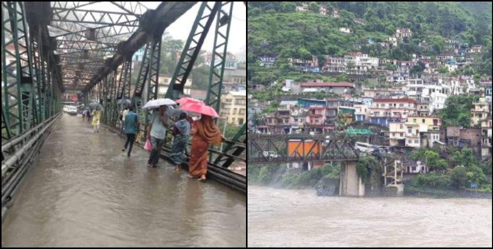 Rudraprayag news: Heavy rain in Rudraprayag district