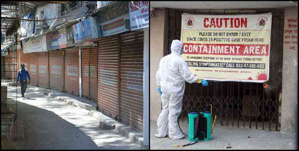 dehradun two containment zones: Coronavirus two containment zones in dehradun